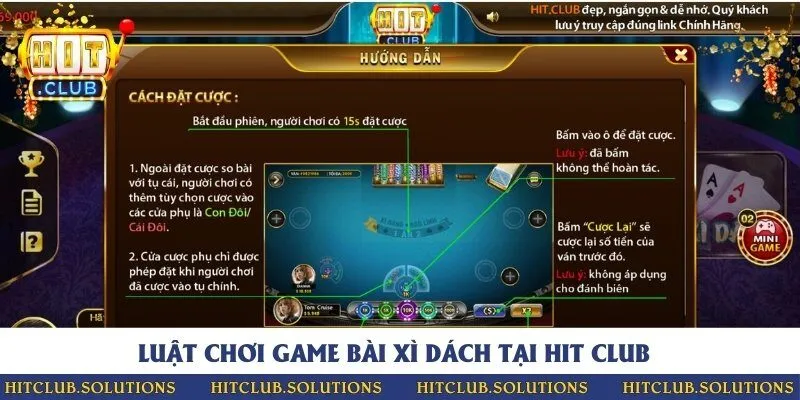 Luật chơi xì dách cơ bản từ A-Z