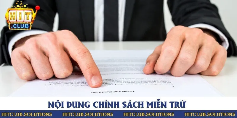 Các quy định trong chính sách miễn trừ cổng game trực tuyến